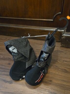Star Wars Unisex Costume Dress up Black Slippers Kylo Ren Slippers New
